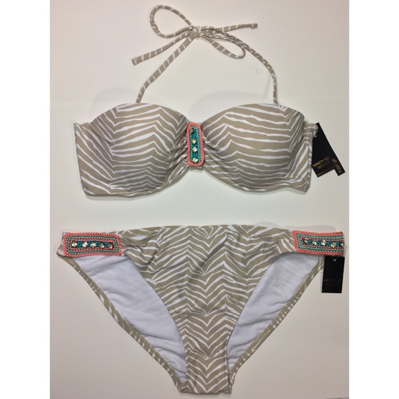 NWT Push Up Bikini Swimsuit 2 Piece - Size XL - Picture 1 of 3